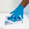 Sky Blue with Hand